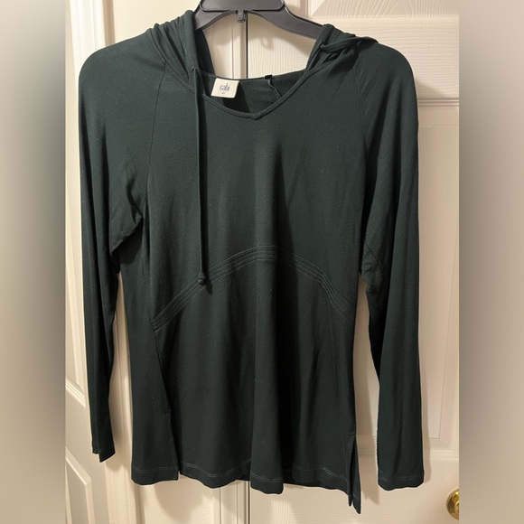 CABI WOMENS TOP WITH HODDIE SIZE XS - Picture 1 of 4